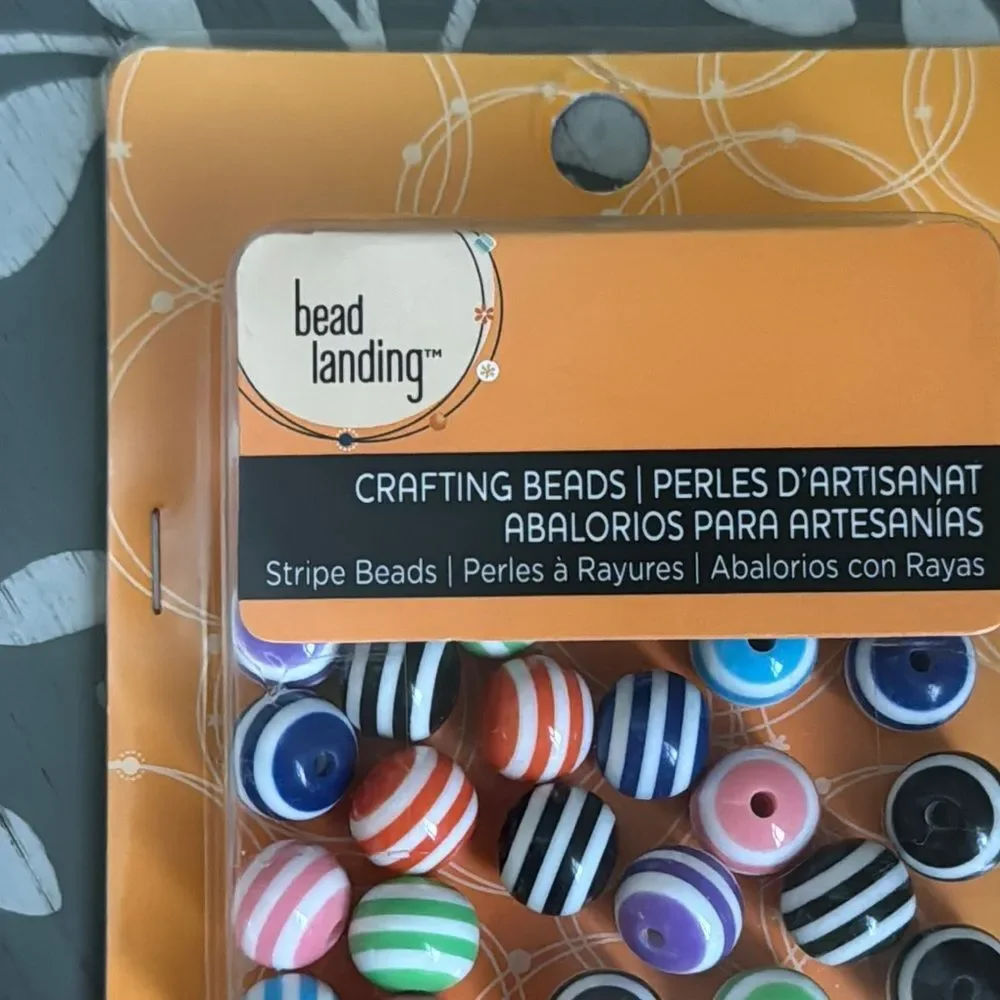 Bead Landing Stripe Crafting Beads